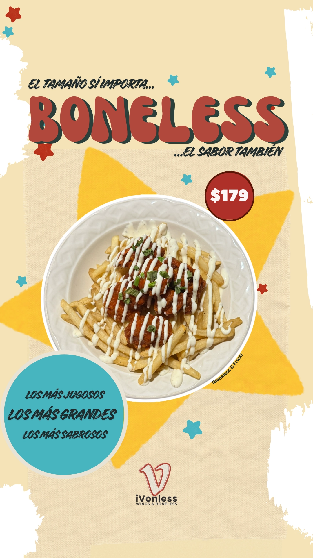 Menú de iVonless